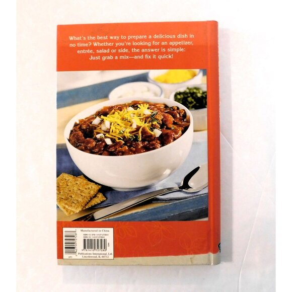Favorite Brand Name Fix It Quick with a Mix Cookbook 2007 Hardcover Spiral - Picture 2 of 8